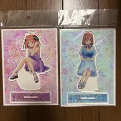 五等分の花嫁　東京タワー　アクリルスタンド　中野二乃　中野三玖