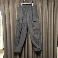 UNIQLO U ワイドフィットパラシュートカーゴパンツ ブラック Sサイズ