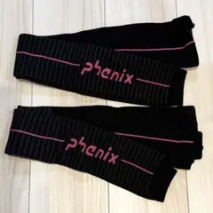 phenix スキー用レギンス JMサイズ 黒/ピンク