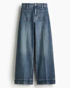 H&M ワイドハイデニム　40
