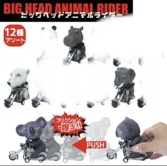 BIG HEAD ANIMAL RIDER 3種