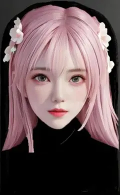 フィメールマスク　着ぐるみ　面　kigurumi female 女装　変装　5のサムネイル