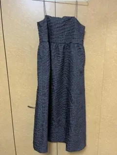 キャミソールワンピース　しまむら　ブラウン