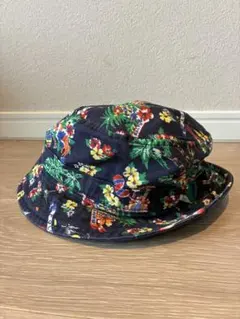 【タグ付き未使用】ラルフローレン　フラワープリント バケットハット 58cm