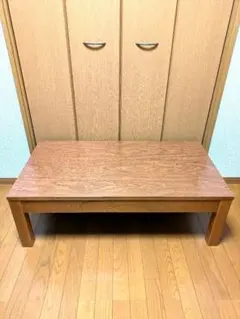 無印良品 木製ローテーブル・オーク材幅110×奥行55×高さ35cm