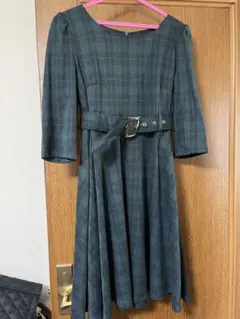 REDYAZEL チェック柄ワンピース