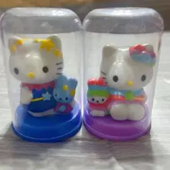 サンリオ　ハローキティ　ミニ陶器フィギュア　オブジェ　2点セット　激レア
