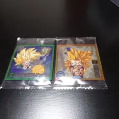 新品  ドラゴンボール  ウエハース  シール  2枚セット
