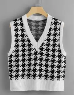 shein ニットベスト　L