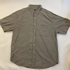 Eddie Bauer ギンガムチェック 半袖シャツ XL コットン100%のサムネイル