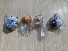 サンエックスユニバース　チャームつきグミ　4点セット