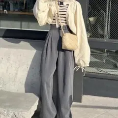 hinari ヘムフック２WAYワイドパンツ