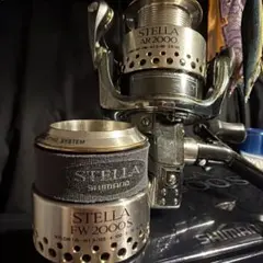 値引 名機セット シマノ ステラ AR2000 ＋ FW2000S 替スプール付