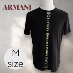 アルマーニ エクスチェンジ Tシャツ ブラック Mサイズ