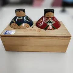 紀州 雛 ひな人形 寺下幸司郎 漆塗り 郷土民芸品 - メルカリ