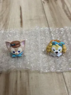 ダッフィー&フレンズ　リング　リーナベル、クッキーアン　2種セットのサムネイル