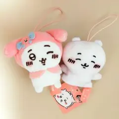 ☆ちいかわ マイメロ サンリオコラボマスコット ☆指先パペット