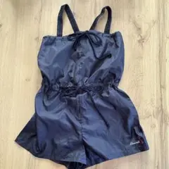 Chacott 黒 ショートオールインワン ジュニアLサイズ