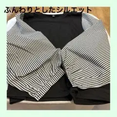 ☆Lサイズ ブラウス レディース トップス 七分袖 シャツ 夏 ゆったり 黒
