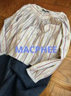 MACPHEE 長袖 ブラウス トゥモローランド