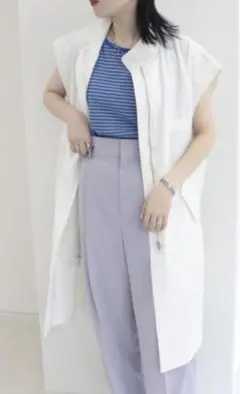 ノーリーズFREDY REPITミリタリースタンドベストsize38新品タグ付きのサムネイル