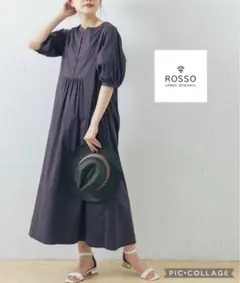 アーバンリサーチ　URBANRESEARCH ボリュームスリーブ ワンピース