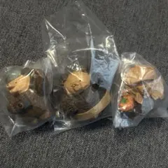 たかはたまさお　木彫り風 FIGURE COLLECTION 熊 3種セット