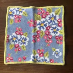 FEILER 花柄タオルハンカチ 約25cm
