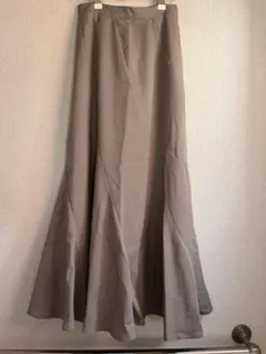 archives ブラウン フレアスカート ロングスカート