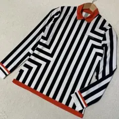 LANVIN SPORT ゴルフ長袖ストレッチシャツ☆美品☆のサムネイル