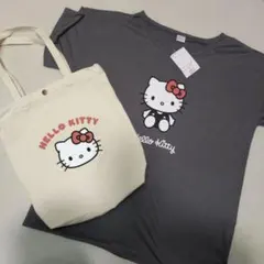 ハローキティ Tシャツとトートバッグセット