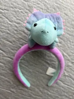 ジャングリア　恐竜ぬいぐるみカチューシャ　パキリノサウルス