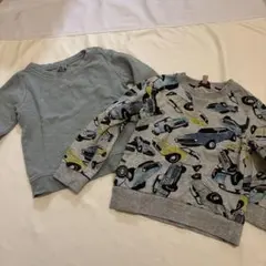 BONTON baboli トレーナー　2枚セット　90