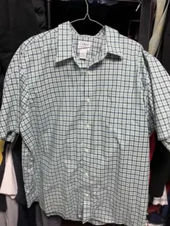 L.L.Bean チェック柄 半袖シャツ XL-REG