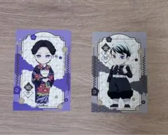 劇場版　鬼滅の刃 無限城編　デフォルメポストカードセット 珠世 愈史郎