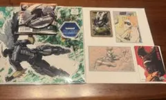 ヒロアカ原画展　オールマイト　セット