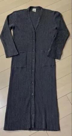 ジェラートピケ　ロングカーディガン　温調　スムーズィー