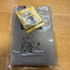 スヌーピーメイト ポケット付ボトルホルダー グレー