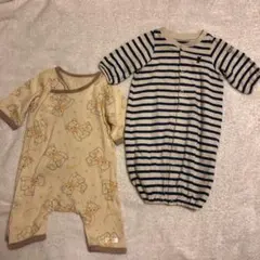 ミキハウス　コンビ　ロンパース　カバーオール