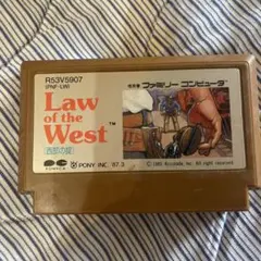 Law of the West ファミコン ソフト