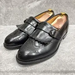 未使用級極美品☆REGAL×GEOXリーガルウィングタッセルローファー☆25cm