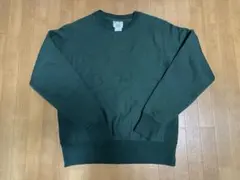 チャンピオン　スウェット　グリーン　US-SリバースウィーブS149 USA限定