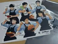 ハイキュー!! 大戸屋書き下ろしダイカットビジュアルボード