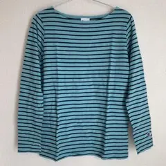 チャンピオン ウィメンズ ボーダーロングスリーブＴシャツ CW-X408 M