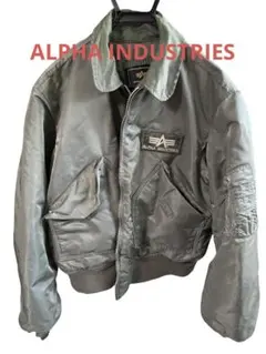 ALPHA INDUSTRIES MA-1 フライトジャケット グレー