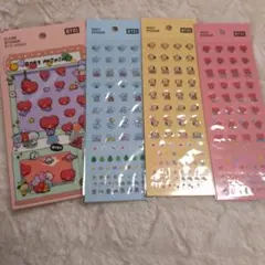BT21 CHIMMY KOYA TATA シールセット オマケあり