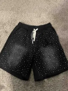 コンポタージュ ブラックハーフパンツ glogang 完売品 AMIRI - メルカリ