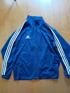 adidas トラックジャケット 青 Lサイズ JD1018 上着