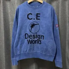 C.E CAVEMPT シーイー DESIGN WORLD CREWNECK Mのサムネイル