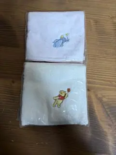 ダンボ　プーさん　タオル